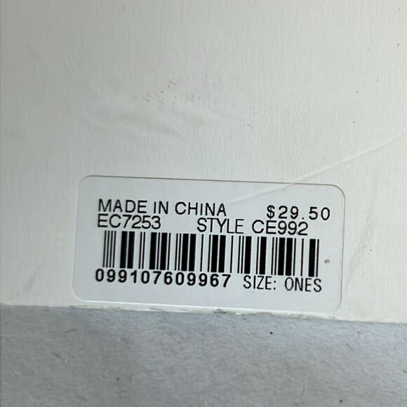 J. Crew CE992 Chainlink pearl studs Earrings NWT - Picture 6 of 7